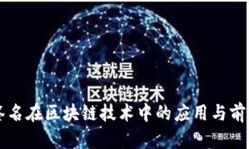 聚合签名在区块链技术中的应用与前景分析