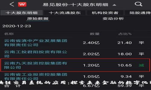 区块链交易系统的应用:探索未来金融的数字化转型