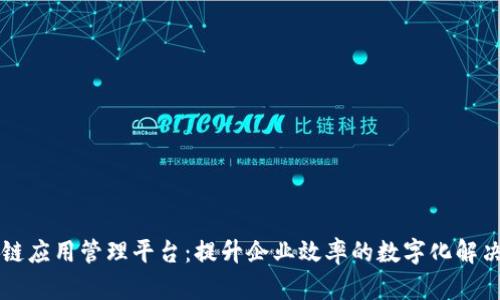 区块链应用管理平台:提升企业效率的数字化解决方案