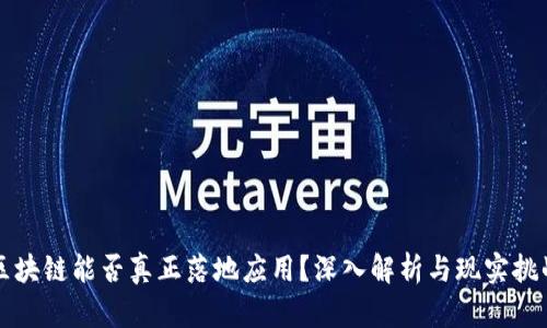 区块链能否真正落地应用?深入解析与现实挑战