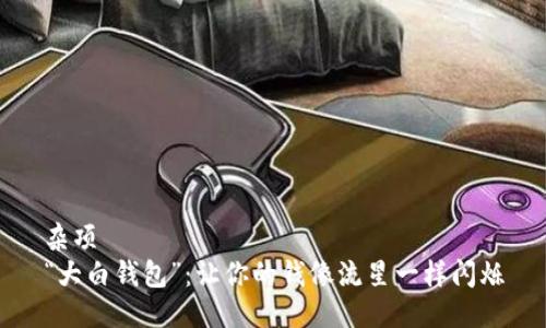 杂项
“大白钱包”:让你的钱像流星一样闪烁