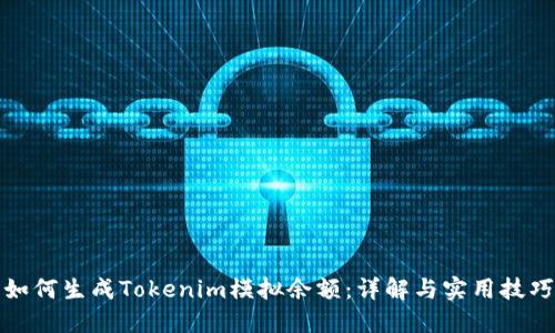 如何生成Tokenim模拟余额：详解与实用技巧